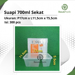 Suapi 700ml Sekat (DUS)