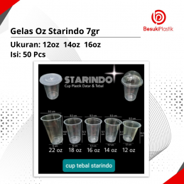 Gelas Oz Starindo 7gr