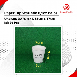 PaperCup Starindo 6,5oz Polos