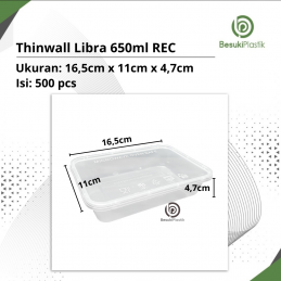 Thinwall Libra 650ml REC (DUS)