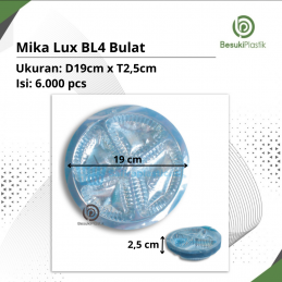 Mika Lux BL4 Bulat Sekat 4 (DUS)