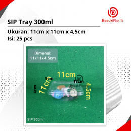 Mika SIP Tray Salad 300ml