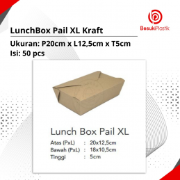 LunchBox Pail XL Kraft