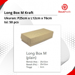 Long Box M Kraft