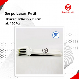 Garpu Luxor Putih