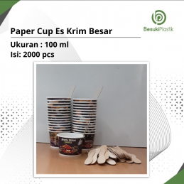 Paper Cup Es Krim Besar Starindo (DUS)