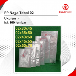 PP Naga Plastik Laundry Tebal 02