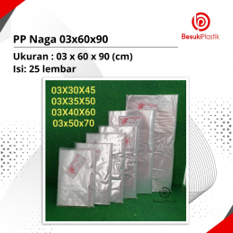 PP Naga Plastik Laundry 03x60x90
