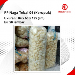 PP Naga Plastik Kerupuk 04x60x125