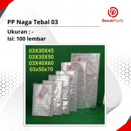 PP Naga Plastik Laundry Tebal 03