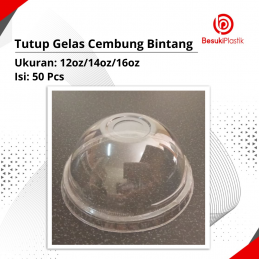 Tutup Gelas Cembung Bintang