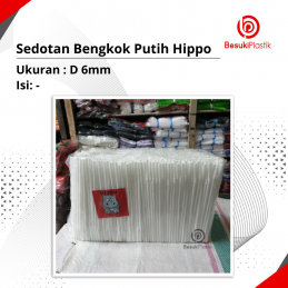 Sedotan Los Putih Bengkok Hippo