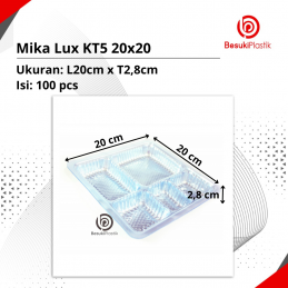 Mika Lux KT5 20x20 Kotak Sekat 5