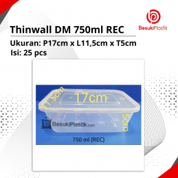 Thinwall DM 750ml REC