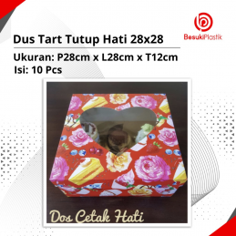 Dus Tart Tutup Hati 28x28
