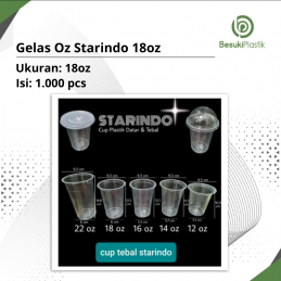 Gelas Starindo 18oz 8gr (DUS)