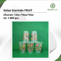Gelas Starindo Fruit (DUS)