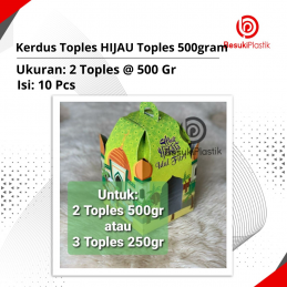 Kerdus Toples HIJAU Toples 500gram