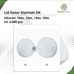 Tutup Gelas Datar Starindo DK (DUS)