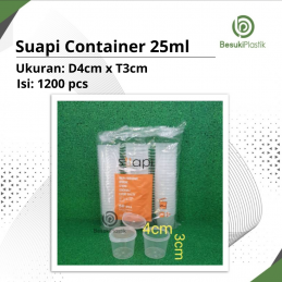 Suapi 25ml Sauce Container (DUS)